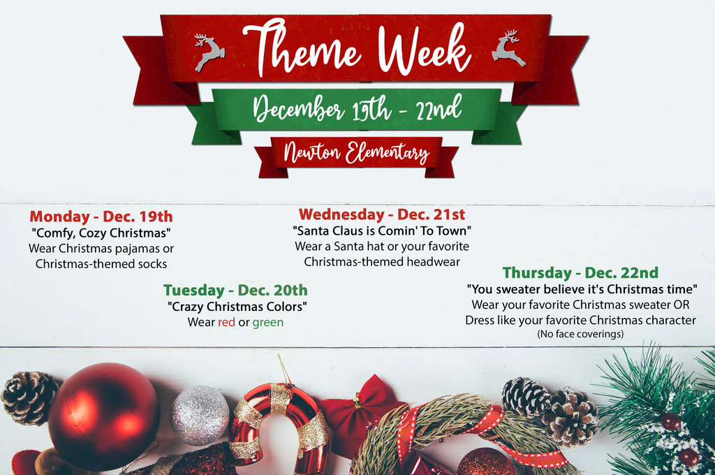 Theme Week-December 19th-22nd